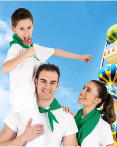 FIESTA - Foulard en polyester