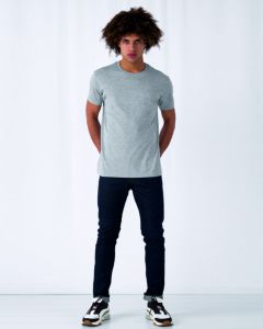 BCO150 - T-shirt col rond à manches courtes en coton couleur