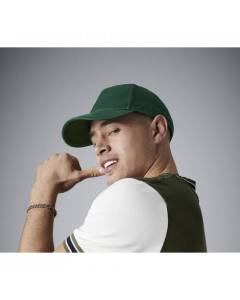 BF15 - Casquette en coton à visière arrondie