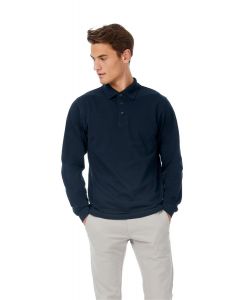 polo personnalisé safran manches longues