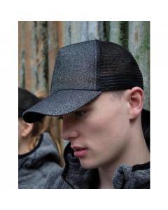 RC090X - Casquette en polyester à visière arrondie