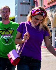 SUNSET femme - T-shirt manches courtes en coton - Payper