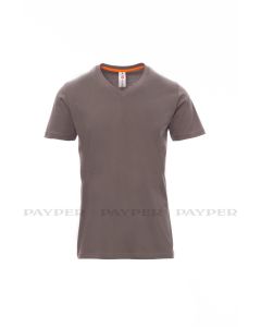 V NECK homme - T-shirt col en V à manches courtes en coton - Payper